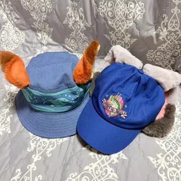 주토피아 닉 주디 귀 달린 버킷햇 팬캡 새상품