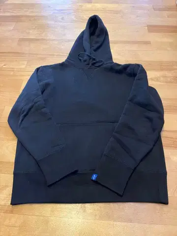 루프 휠러 LW05 원통형 편직 풀오버 후디 블랙 M 사이즈