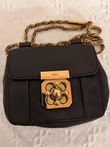 끌로에 블랙 숄더백 엘씨