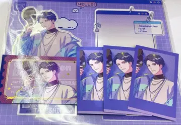 브레이 마이 타테시나 리라이 아크릴 스탠드 사진풍 카드 특전 티켓풍 카드