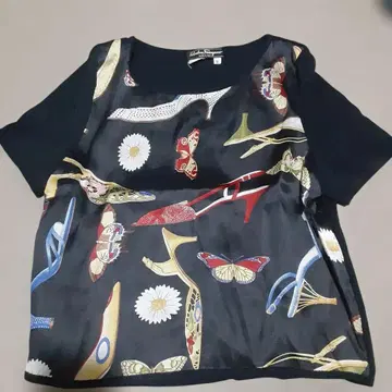 Salvatore Ferragamo 반팔 상의