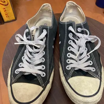 ALL STAR 블랙 로우컷 스니커즈