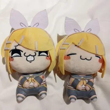 카가미네 린 모찌피코 봉제 인형 2종 세트