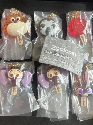 주토피아 아이스캔디 참 6세트