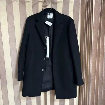 UNITED TOKYO 블랙 체스터 코트 사이즈 1