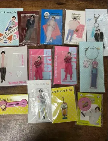 미치에다 슌스케 아크릴 스탠드 키링 씰