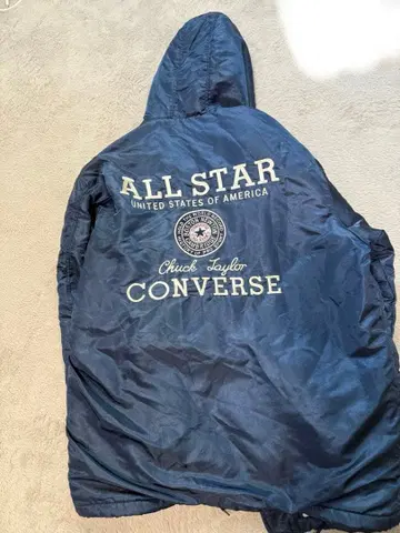 컨버스 척테일러 네이비 자켓