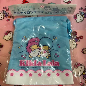 산리오 키키&라라 나일론 복조리 약 150 x 130mm