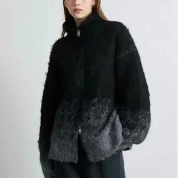 Sellegrant 그라데이션 드라이버즈 니트