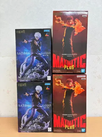 주술회전 고죠 사토루 스쿠나 피규어 4개 세트