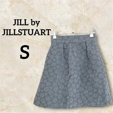 JILL by JILLSTUART [ S ] 꽃무늬 타이트 스커트 블루