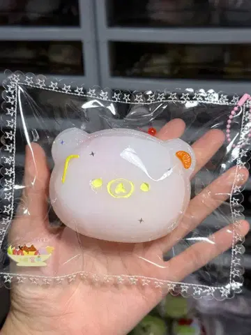 리락쿠마 아이스 원단 컬러풀 스퀴즈