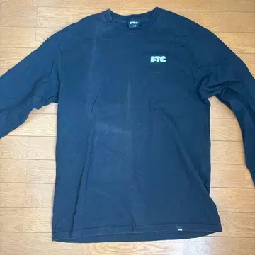 FTC 블랙 긴팔 셔츠 L 사이즈 백 프린트