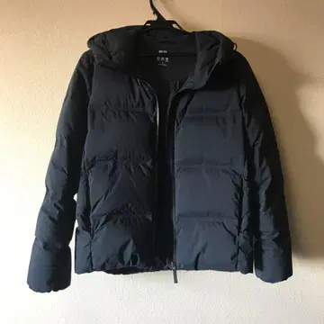 다운 자켓 후드 부착