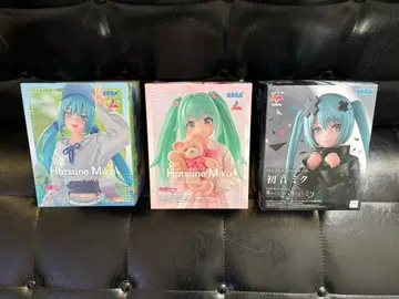 하츠네 미쿠 Luminasta 피규어 3세트