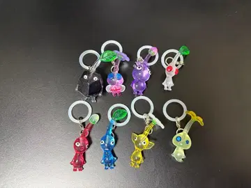 피크민 메지루시 액세서리 8개 세트 (얼음 피크민만 없음)