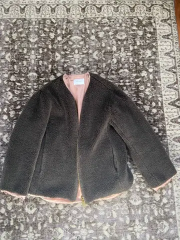 PHEENY 그레이 보아 자켓