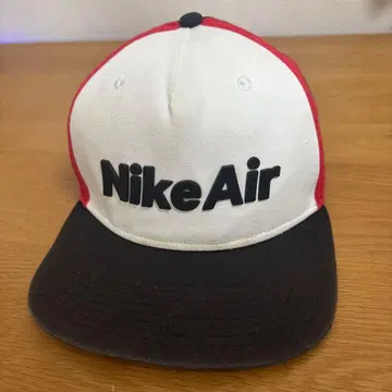 나이키 에어 캡 화이트/레드/블랙