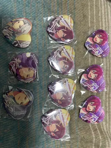 앙상블 스타즈 소원 캔뱃지 사에구사 이바라 란 나기사