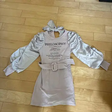 B UBBLES 핑크 미니 원피스 F 사이즈