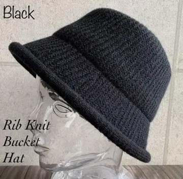 배송비 포함 니트 버킷 햇 리브 편직 알파카 버킷 버킷햇 가을/겨울 b