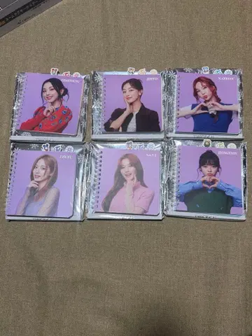 K-POP 아이돌 twice 노트 6권 세트