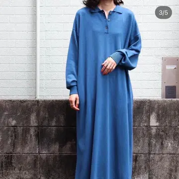 1LDK MY 니트 폴로 원피스