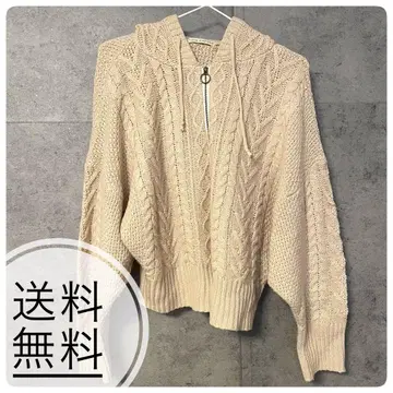 Confiturer de NICE CLAUP 후드 부착 니트