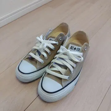 CONVERSE ALL STAR 베이지 스니커즈 5.5