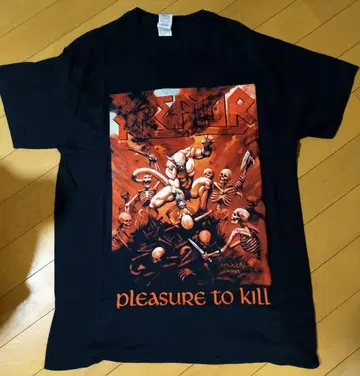 Kreator Pleasure to Kill 밴드 티셔츠 M 사이즈