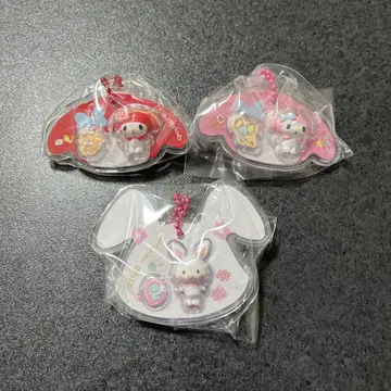 산리오 패키지 참 마이멜로디 위시미멜 시크릿 3종