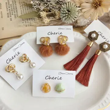 [ 알뜰 구매 ] 귀걸이 세트 4세트