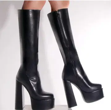 여성용 자키 부츠 롱 부츠