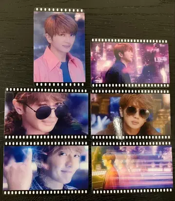 nissy 영화 입장 특전 필름 카드 6장 세트 6,600엔