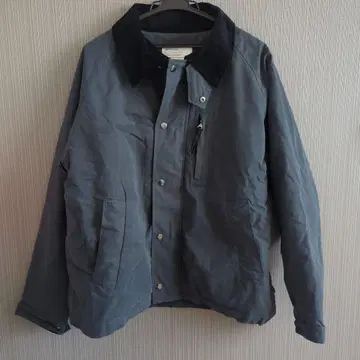 CPCM 옷깃 코듀로이 충전솜 헌팅 자켓 블랙