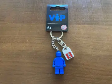 미사용 새상품 LEGO VIP 키링 파랑 레고랜드 레고인사이더 한정판