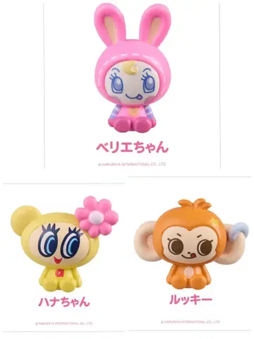 [익명] 나루미야 캐릭터즈 치비 콜렉션 피규어 앉은 시리즈 3종 세트