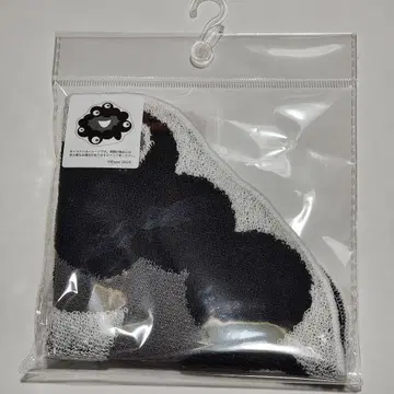 미야쿠미야쿠 자카드 미니 타월 흑백 블랙미야쿠 다이컷