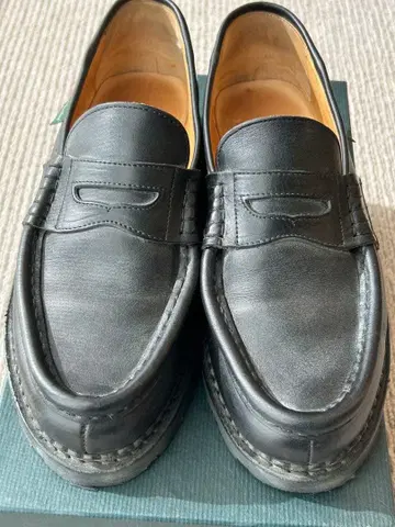 Paraboot REIMS 파라부트 란스 UK 7 블랙 컨디션 최상