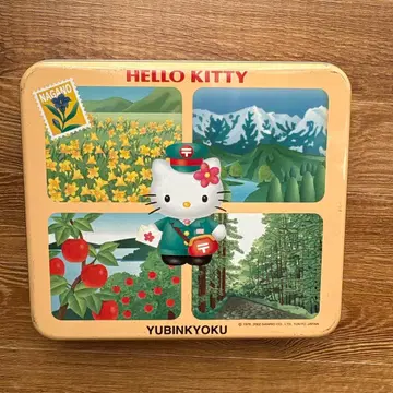 헬로키티 나가노현 우체국 캔 레어
