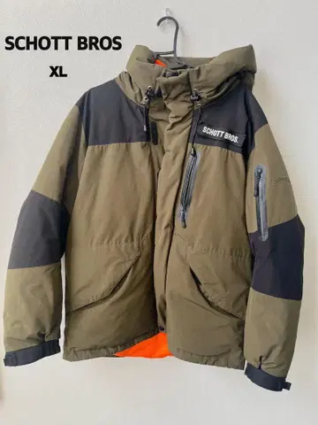 schott 다운 자켓 올리브 XL