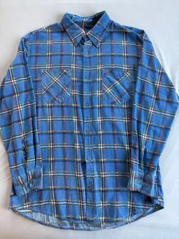 BIG YANK 플란넬 셔츠 80s 빅양크 네이비 택 빈티지