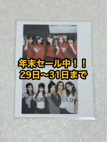 LE SSERAFIM SPAGHETTI 전원 멤버 2종 폴라로이드