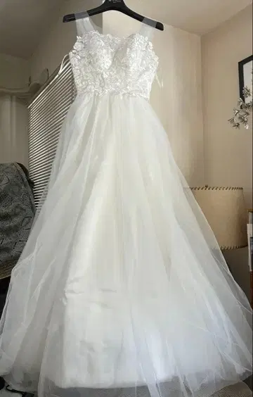 그레이스 시트러스 웨딩 드레스 촬영용