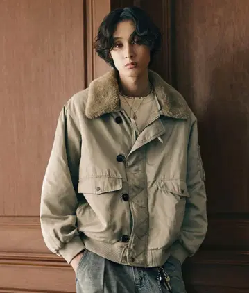 [ 완판템 ] Bleme 2WAY 플라이트 자켓/N-2B 밀리터리 자켓