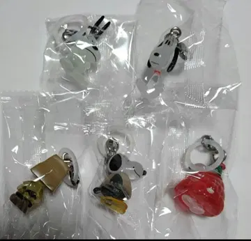 PEANUTS 스누피 메지루시 액세서리 5개 세트