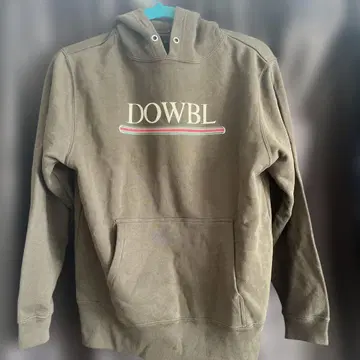 DOWBL 후드 부착 후드티 44 올리브