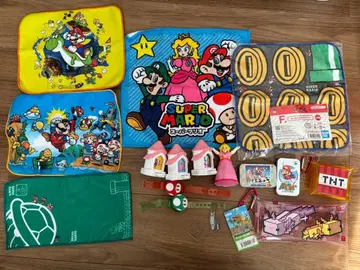 마리오 밀토이 마인크래프트 1번 복권 타월 피규어 파우치