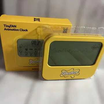 BTS TinyTAN 애니메이션 시계 탁상시계