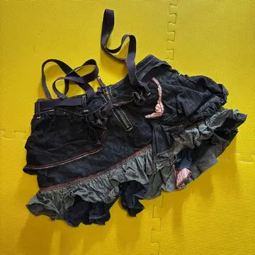 MARITHE FRANCOIS GIRBAUD 데님 스커트